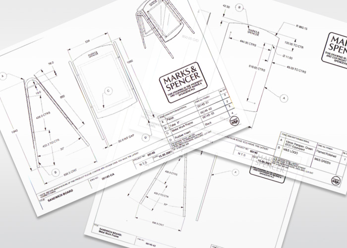 Solidwork production drawings 